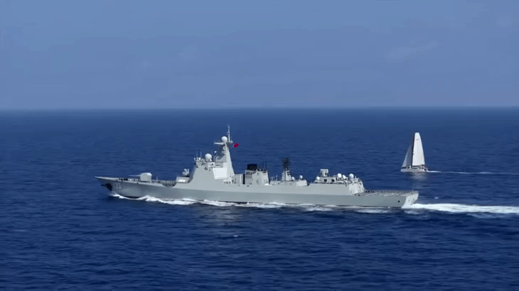 皇冠登入管理_网传德国侦察机飞越052D舰皇冠登入管理，威胁安全，中方激光照射才是理直气壮